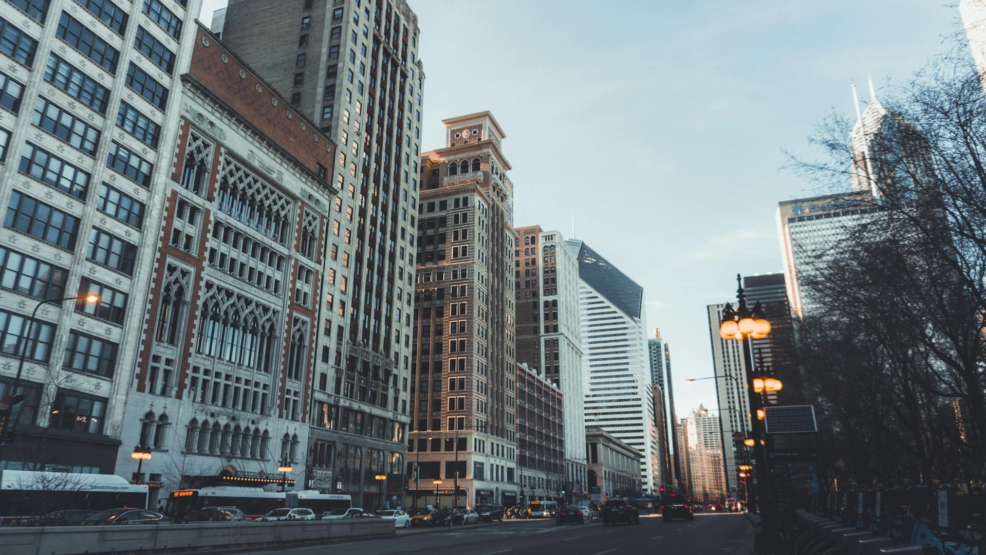Buildings By The Road